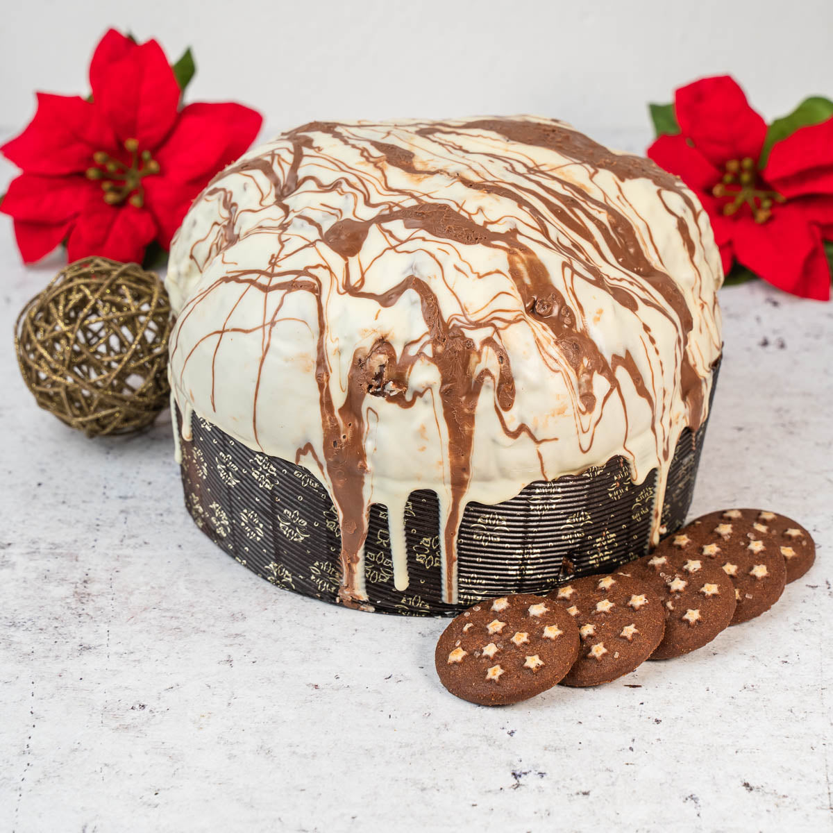 Panettone artigianale al gusto ciokostelle