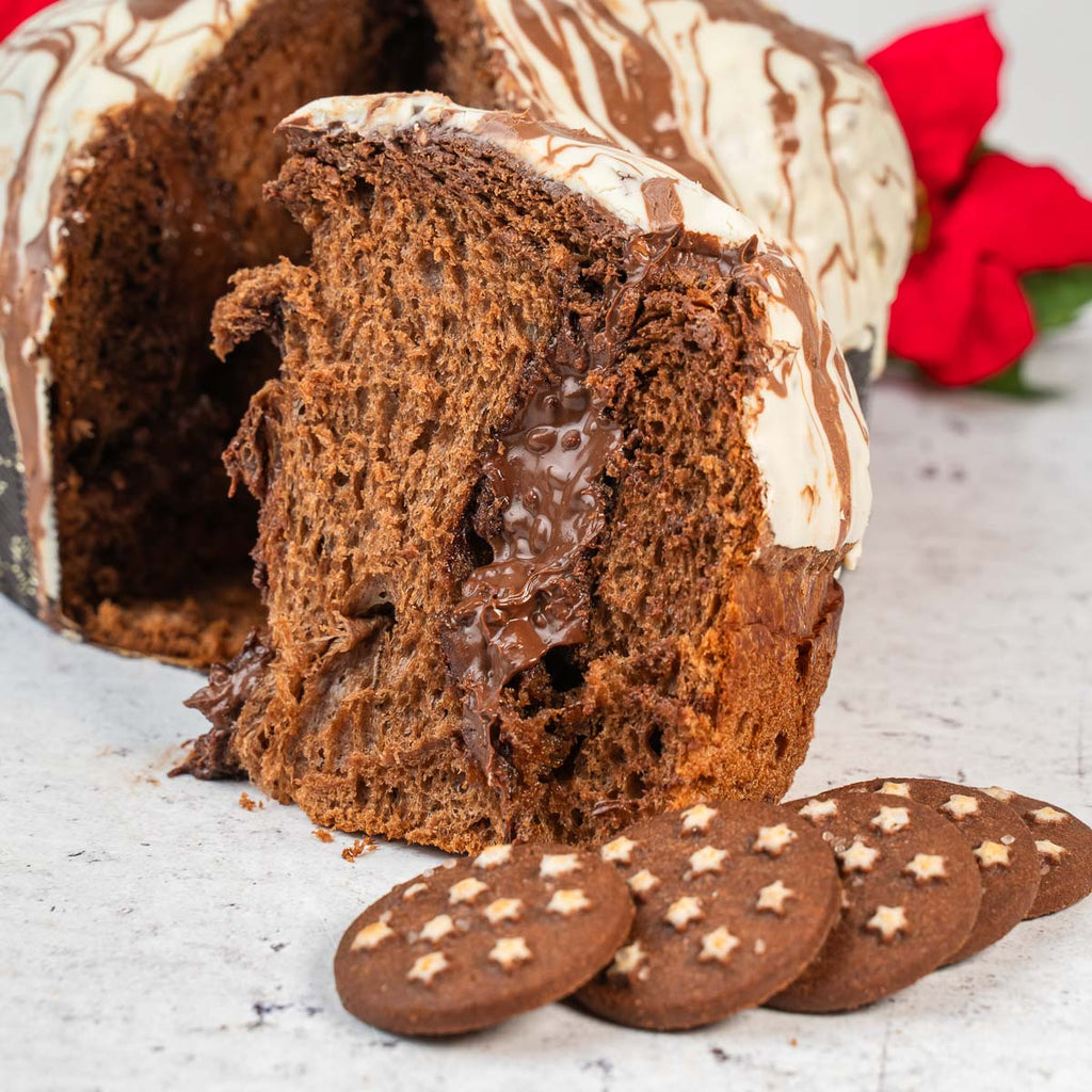 Panettone artigianale al gusto ciokostelle
